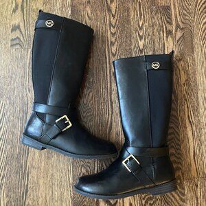 MICHAEL Michael Kors Black Riding Boots
